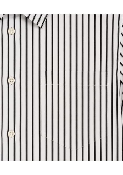 Camicia a righe PAOLO PECORA KIDS | PP4455NERO